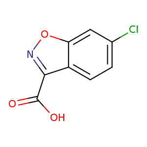 Clc1ccc2c(c1)onc2C(=O)O