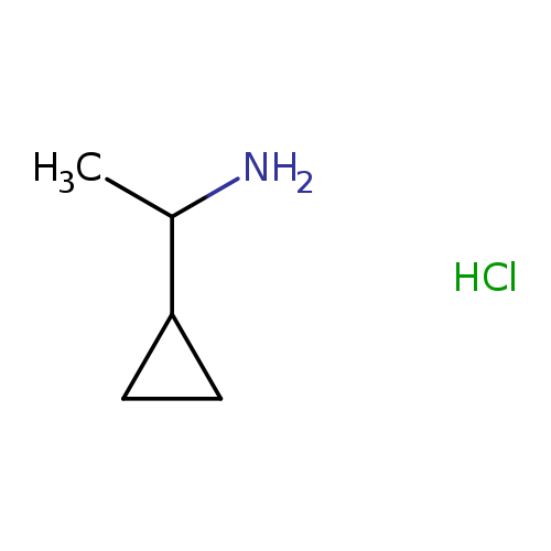 CC(C1CC1)N.Cl