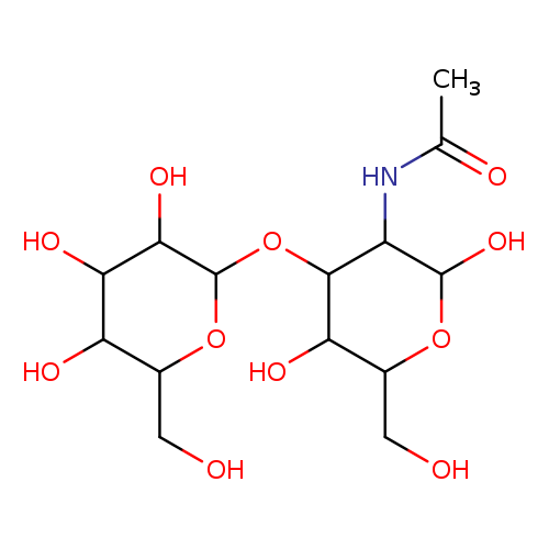 OCC1OC(O)C(C(C1O)OC1OC(CO)C(C(C1O)O)O)NC(=O)C