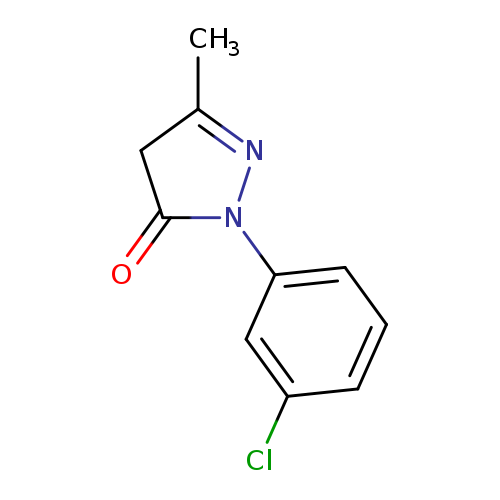Clc1cccc(c1)N1N=C(CC1=O)C