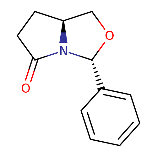 O=C1CC[C@@H]2N1[C@H](OC2)c1ccccc1