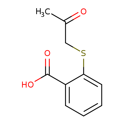 CC(=O)CSc1ccccc1C(=O)O