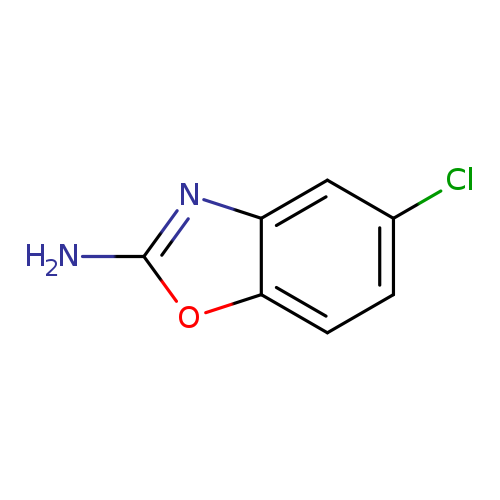 Clc1ccc2c(c1)nc(o2)N