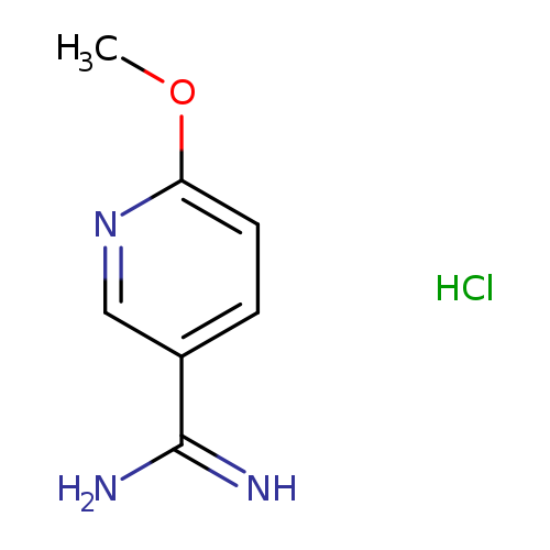COc1ccc(cn1)C(=N)N.Cl