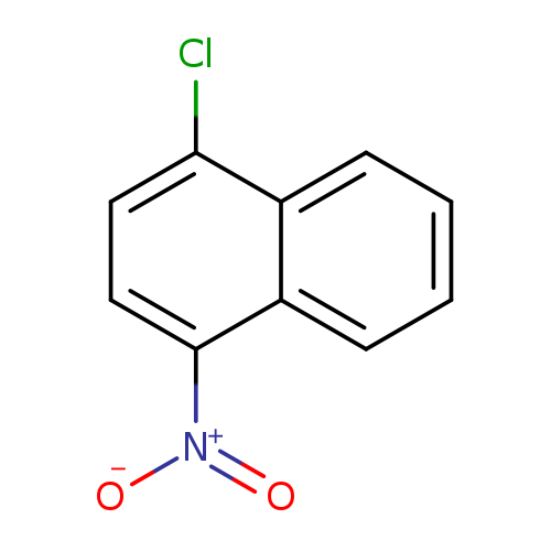 [O-][N+](=O)c1ccc(c2c1cccc2)Cl