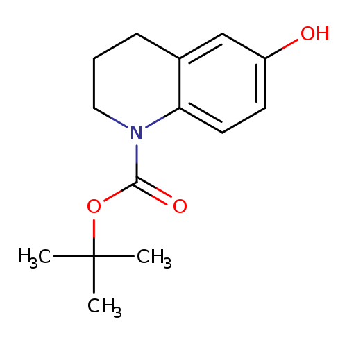 Oc1ccc2c(c1)CCCN2C(=O)OC(C)(C)C