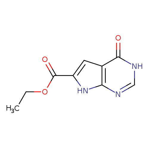 CCOC(=O)c1[nH]c2c(c1)c(=O)[nH]cn2
