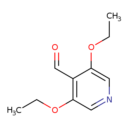CCOc1cncc(c1C=O)OCC