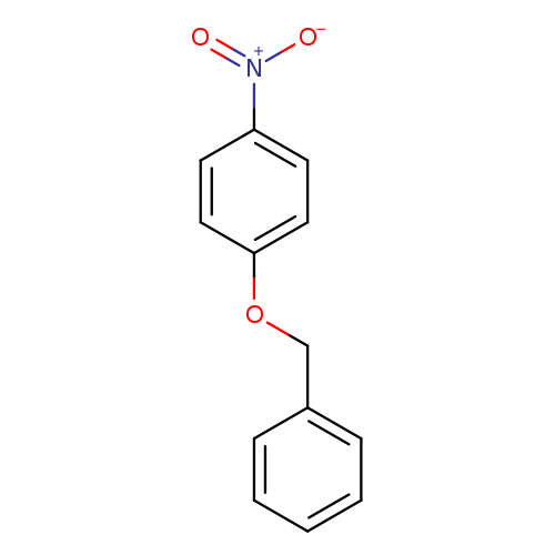 [O-][N+](=O)c1ccc(cc1)OCc1ccccc1