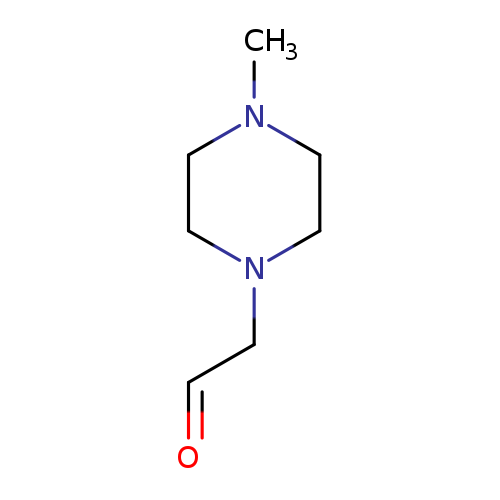 O=CCN1CCN(CC1)C