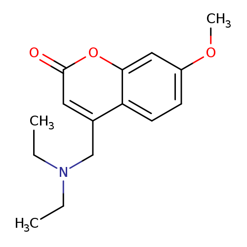 CCN(Cc1cc(=O)oc2c1ccc(c2)OC)CC
