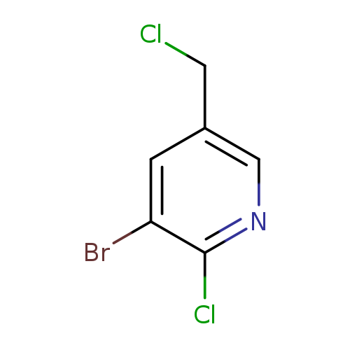 ClCc1cnc(c(c1)Br)Cl