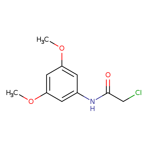 ClCC(=O)Nc1cc(OC)cc(c1)OC