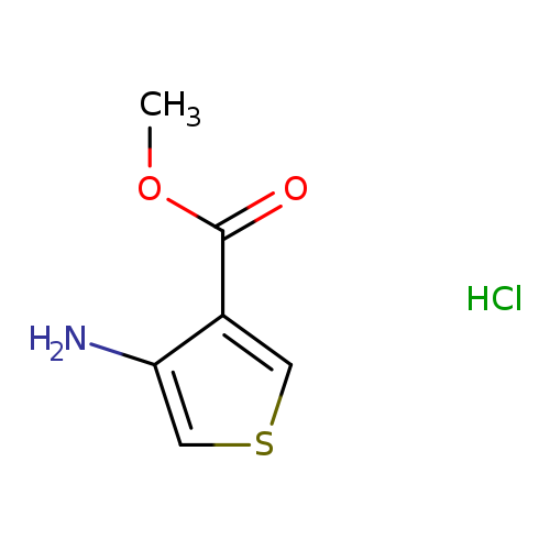 COC(=O)c1cscc1N.Cl