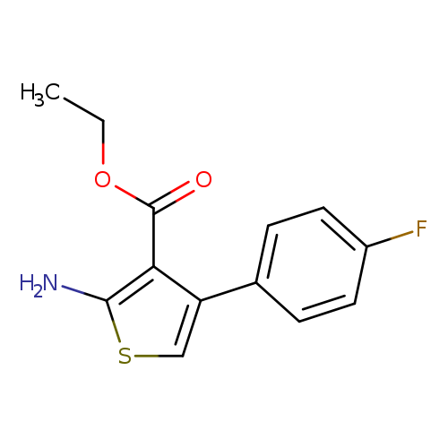 CCOC(=O)c1c(N)scc1c1ccc(cc1)F