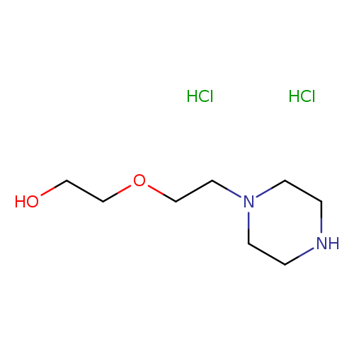 OCCOCCN1CCNCC1.Cl.Cl