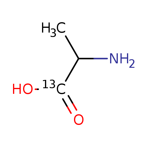 CC([13C](=O)O)N
