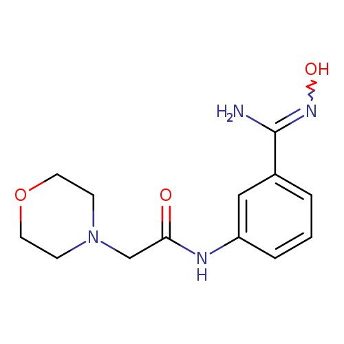 ON=C(c1cccc(c1)NC(=O)CN1CCOCC1)N