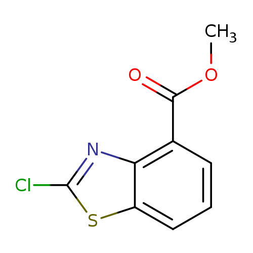 COC(=O)c1cccc2c1nc(s2)Cl
