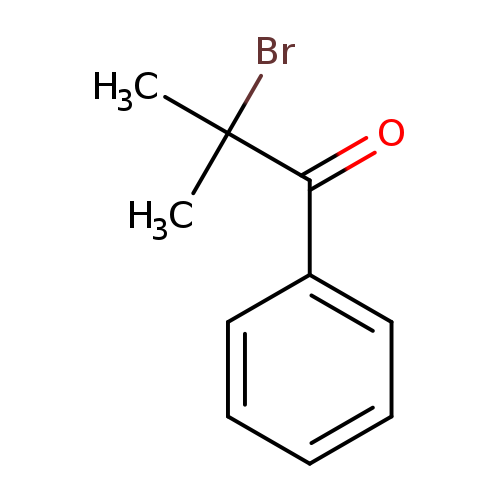 O=C(C(Br)(C)C)c1ccccc1
