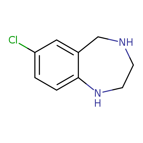 Clc1ccc2c(c1)CNCCN2