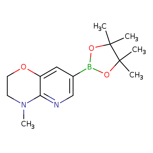 CN1CCOc2c1ncc(c2)B1OC(C(O1)(C)C)(C)C
