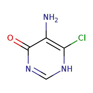 O=c1nc[nH]c(c1N)Cl