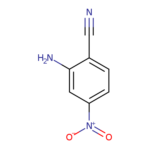 N#Cc1ccc(cc1N)[N+](=O)[O-]