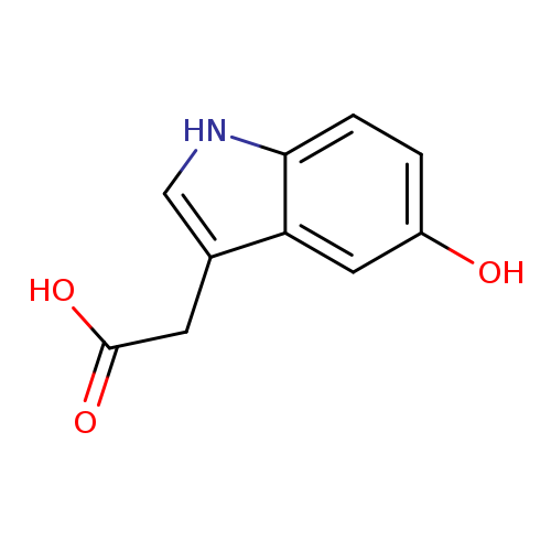 OC(=O)Cc1c[nH]c2c1cc(O)cc2