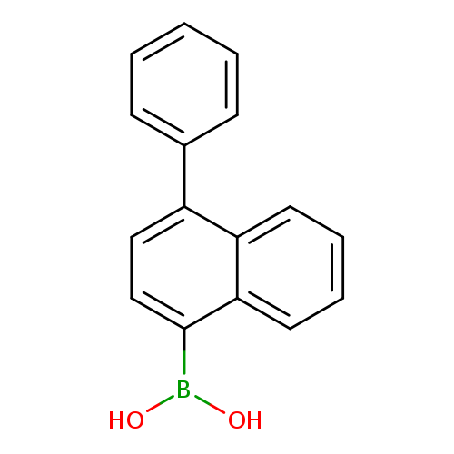 OB(c1ccc(c2c1cccc2)c1ccccc1)O