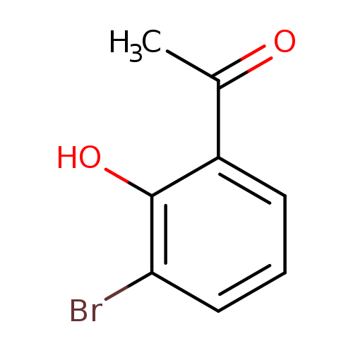 CC(=O)c1cccc(c1O)Br