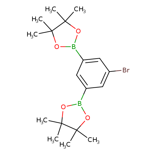 Brc1cc(cc(c1)B1OC(C(O1)(C)C)(C)C)B1OC(C(O1)(C)C)(C)C