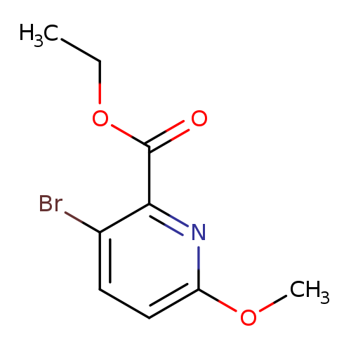 CCOC(=O)c1nc(OC)ccc1Br
