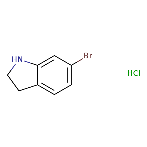 Brc1ccc2c(c1)NCC2.Cl