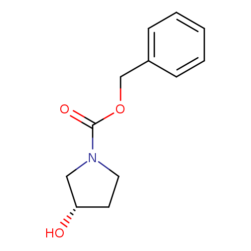 O[C@H]1CCN(C1)C(=O)OCc1ccccc1