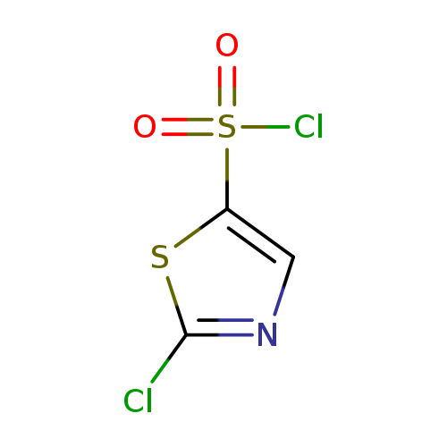 Clc1ncc(s1)S(=O)(=O)Cl