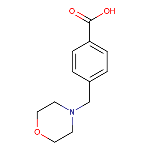 OC(=O)c1ccc(cc1)CN1CCOCC1