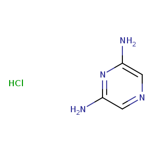 Nc1cncc(n1)N.Cl
