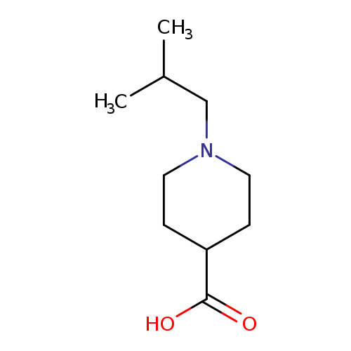 CC(CN1CCC(CC1)C(=O)O)C