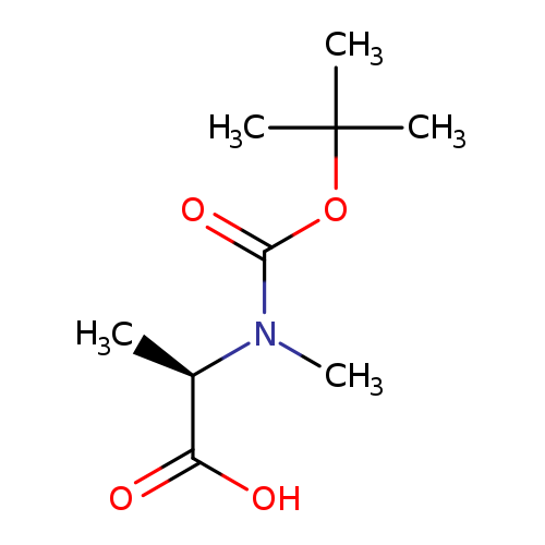 C[C@@H](N(C(=O)OC(C)(C)C)C)C(=O)O