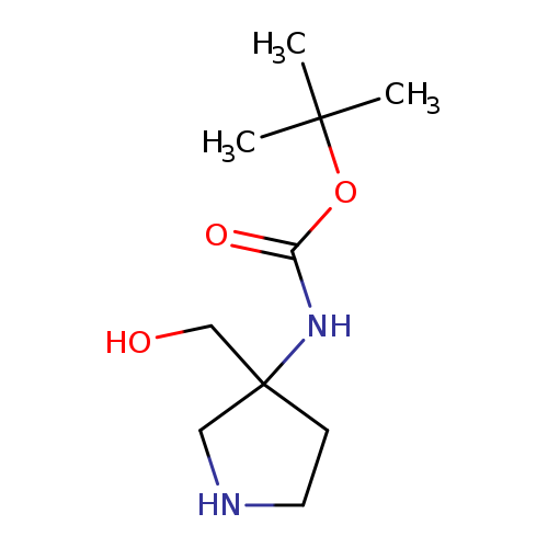 OCC1(CNCC1)NC(=O)OC(C)(C)C