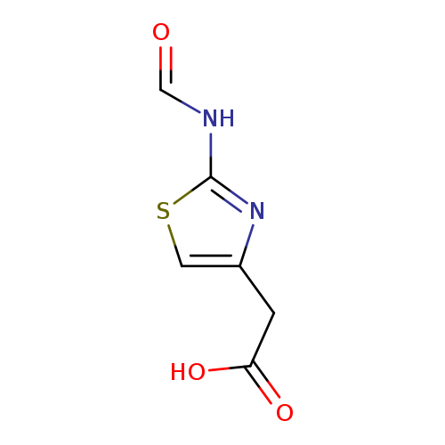 O=CNc1scc(n1)CC(=O)O