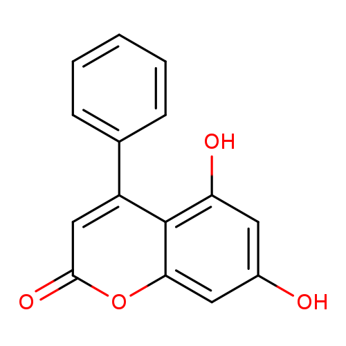 Oc1cc(O)c2c(c1)oc(=O)cc2c1ccccc1