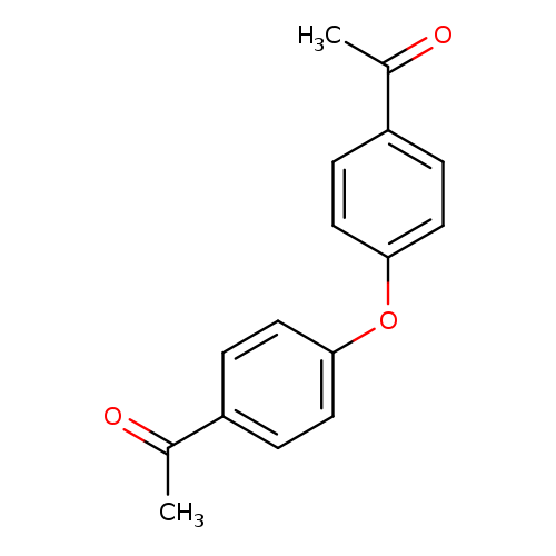 CC(=O)c1ccc(cc1)Oc1ccc(cc1)C(=O)C