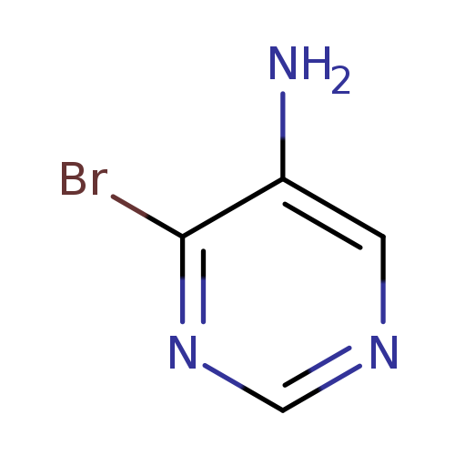 Nc1cncnc1Br