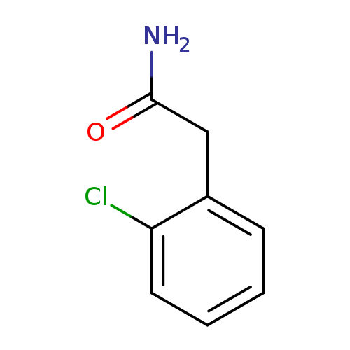 NC(=O)Cc1ccccc1Cl