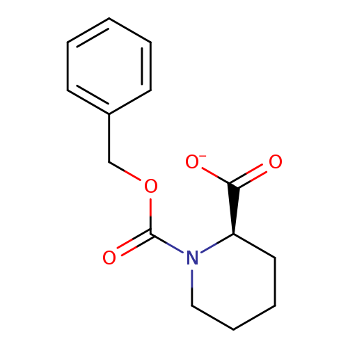 [O-]C(=O)[C@H]1CCCCN1C(=O)OCc1ccccc1