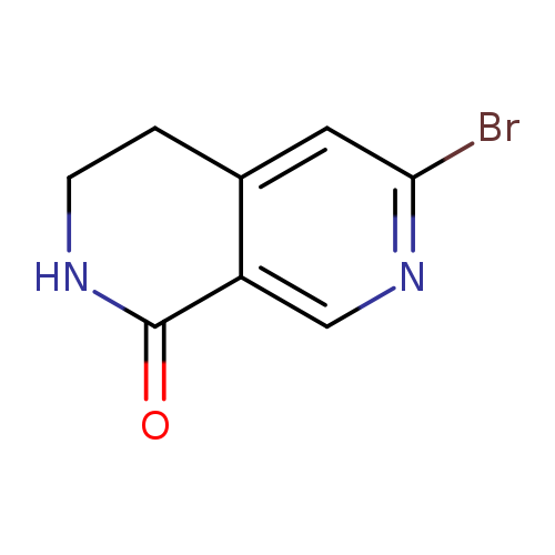 Brc1ncc2c(c1)CCNC2=O