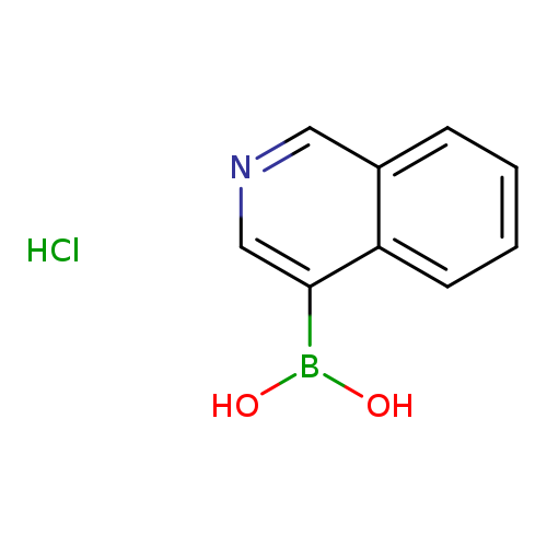 OB(c1cncc2c1cccc2)O.Cl