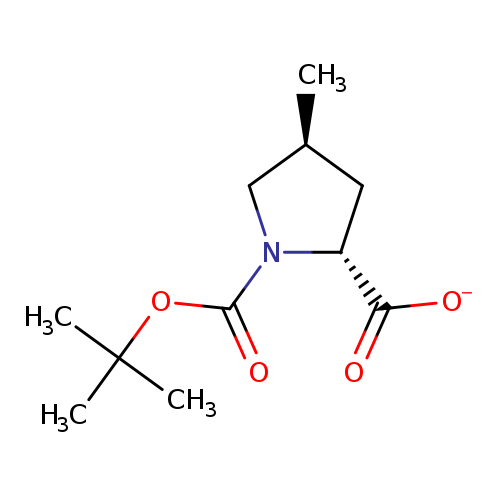 C[C@@H]1CN([C@H](C1)C(=O)[O-])C(=O)OC(C)(C)C